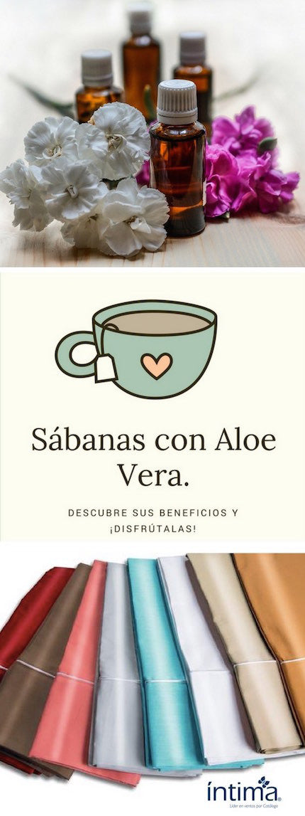 Sábanas con Aloe Vera